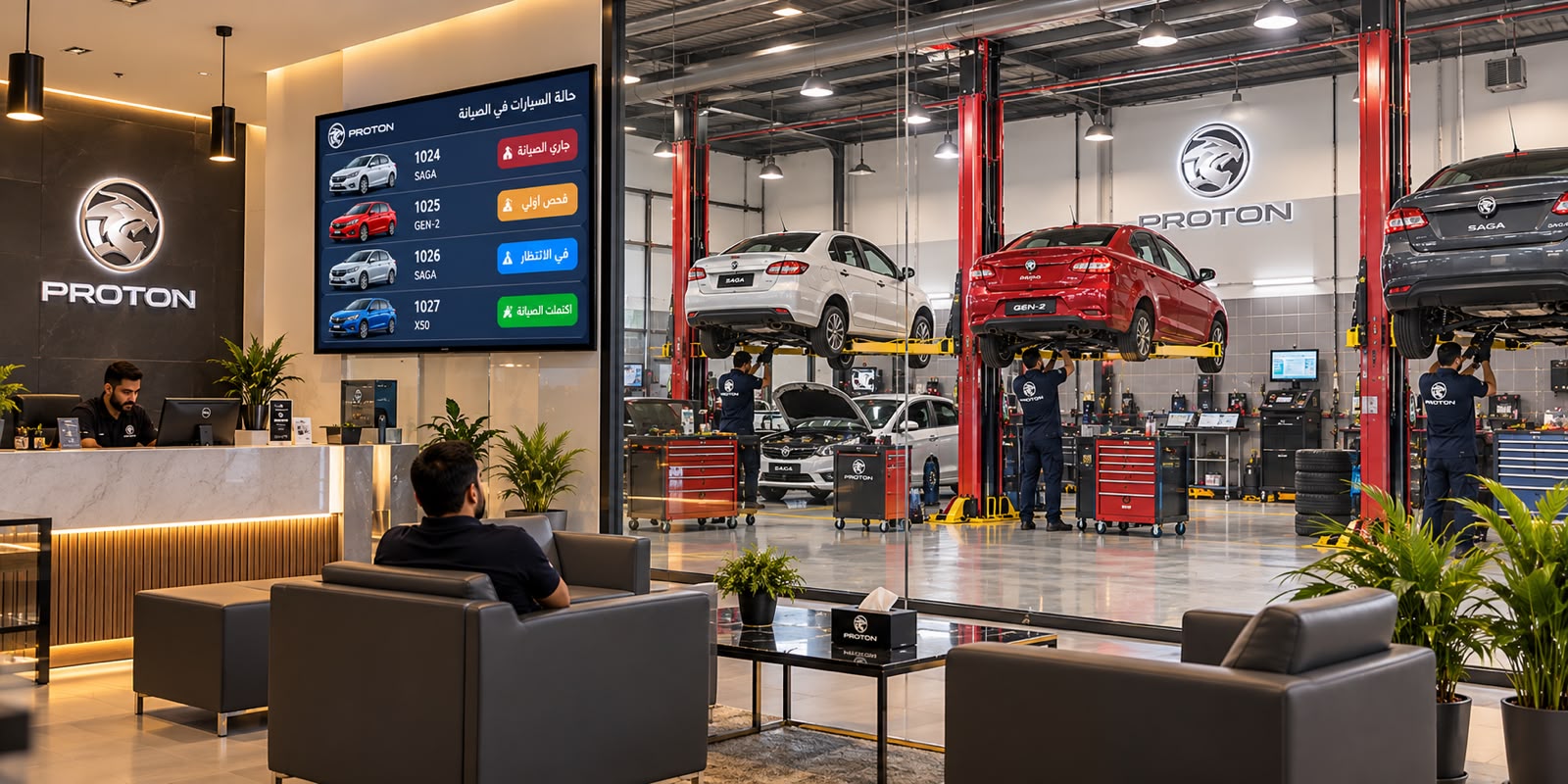A&A PROTON Customer Lounge